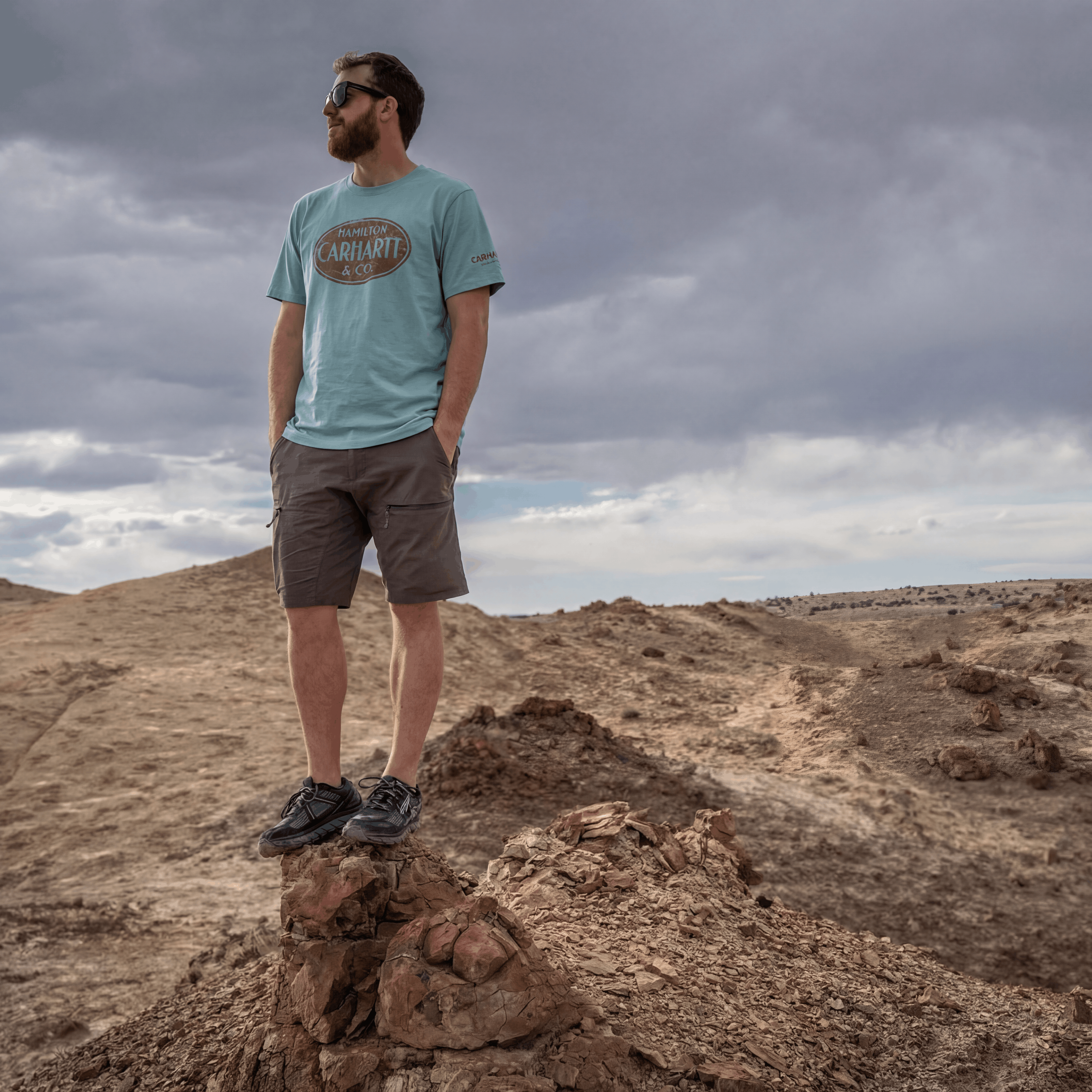 Relaxed Fit Lightweight Short-Sleeve Hamilton Graphic T-Shirt