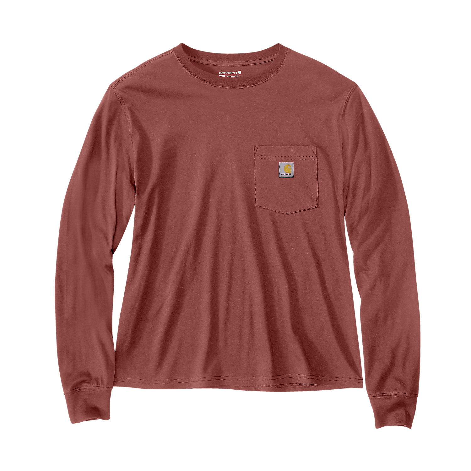 Product image for Relaxed Fit Lightweight Long-Sleeve Pocket T-Shirt