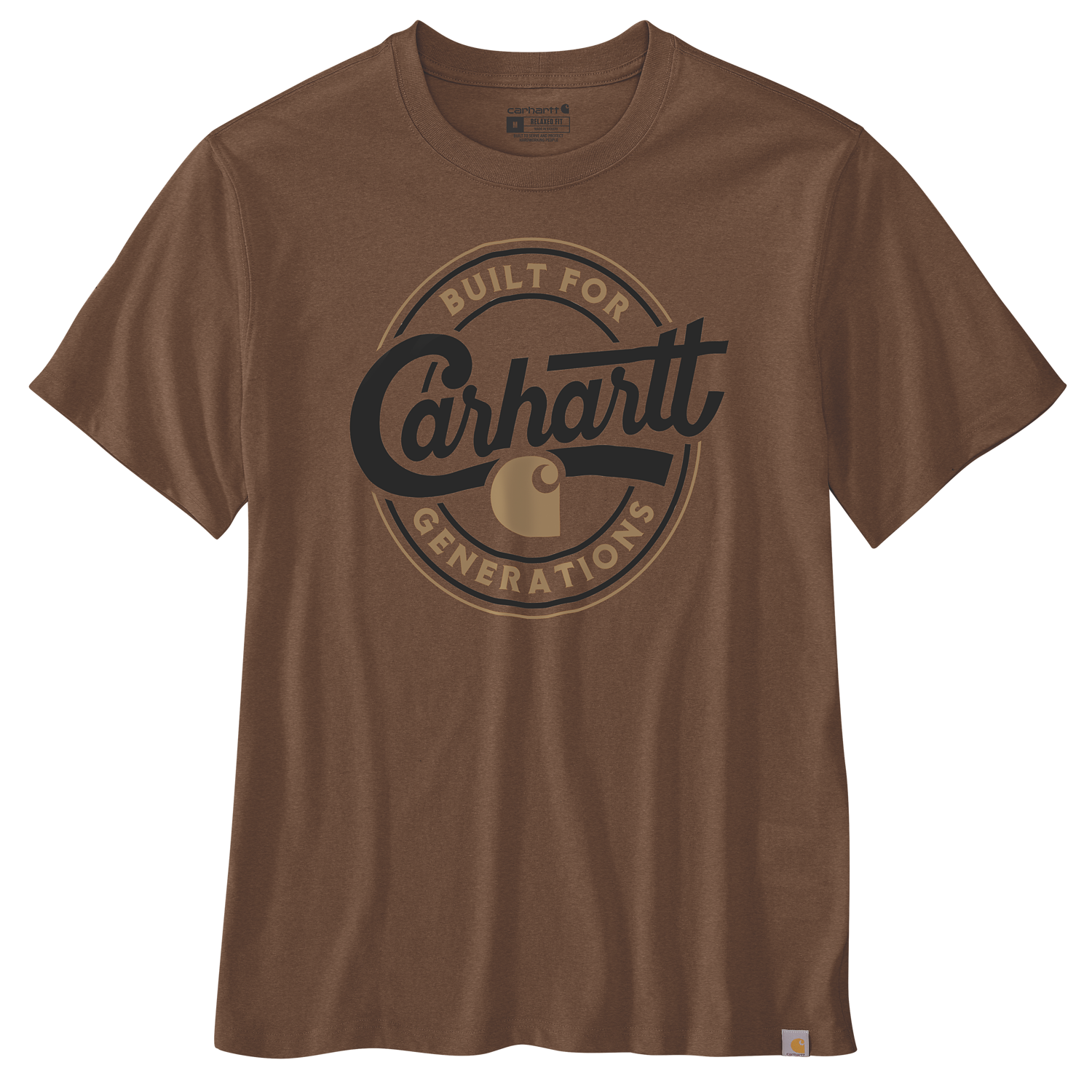 Product image for Relaxed Fit Lightweight Short-Sleeve Script Graphic T-Shirt