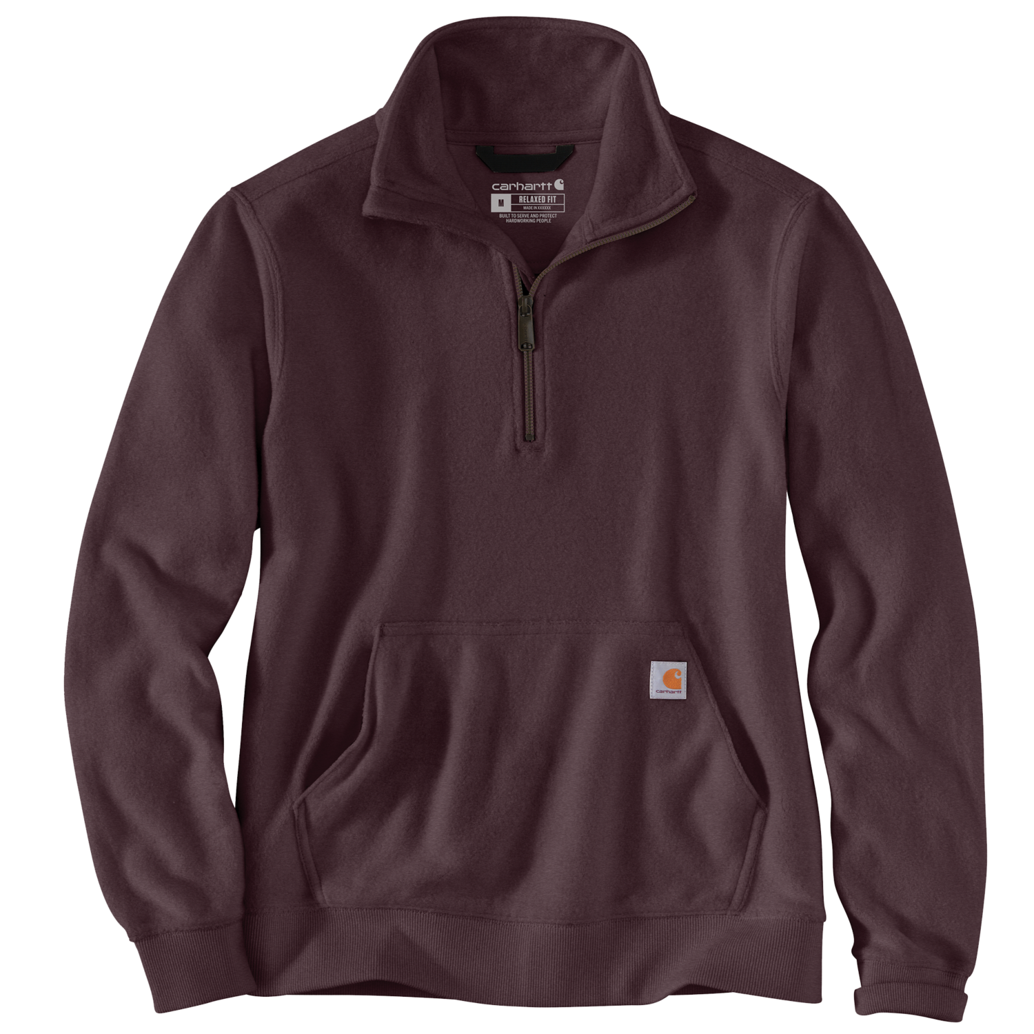 Product image for Relaxed Fit Midweight Half Zip Sweatshirt