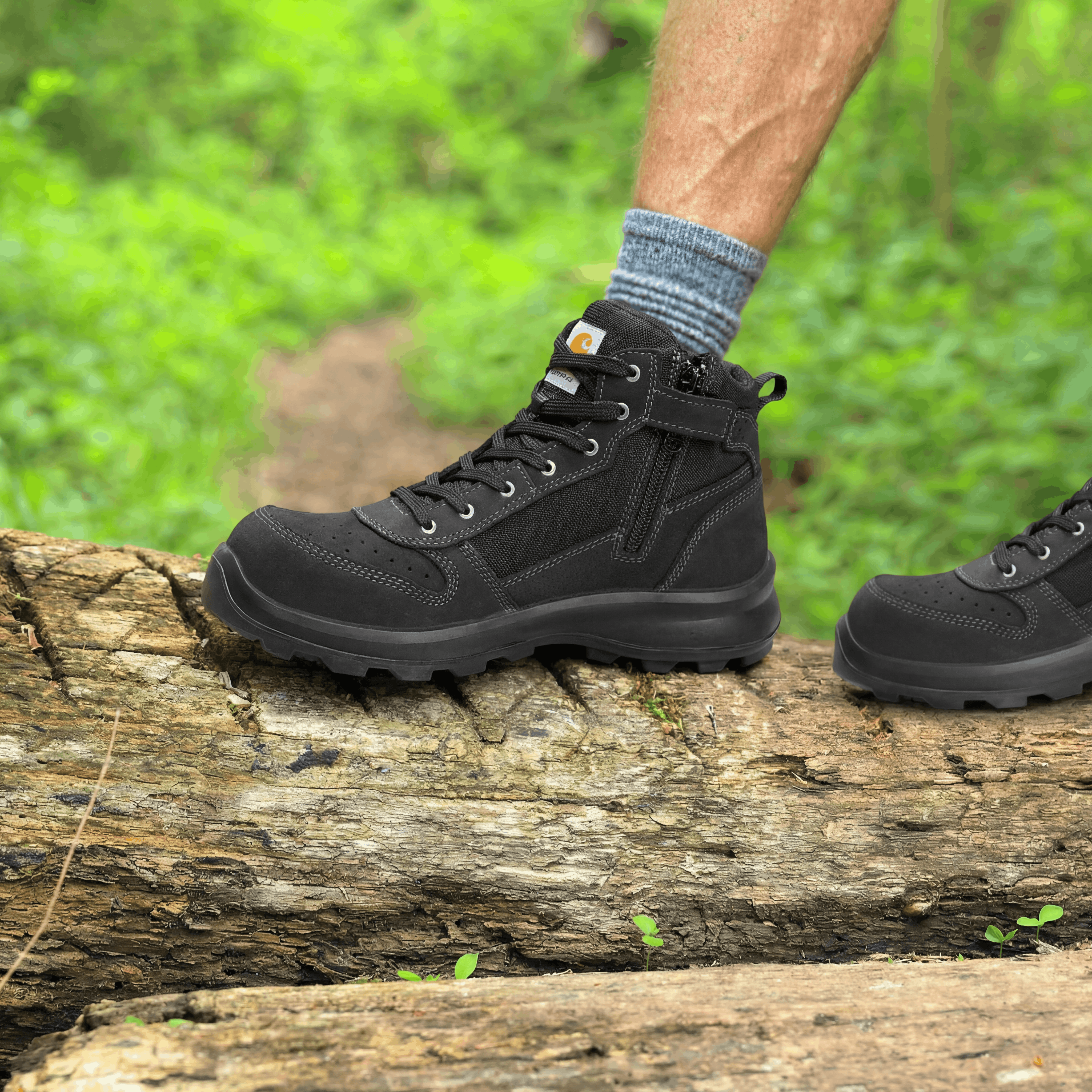 Michigan Rugged Flex S1P Midcut Zip Safety Boot