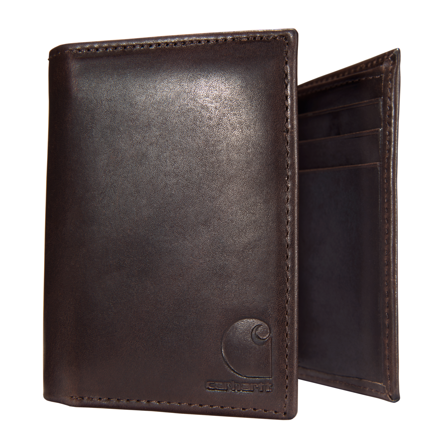 Product image for Oil Tan Leather Trifold Wallet