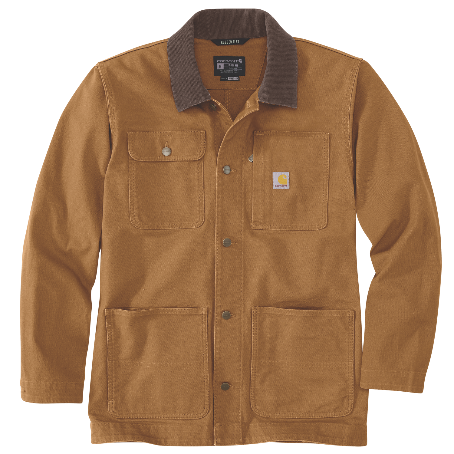 Product image for Rugged Flex? Duck Loose Fit Chore Coat