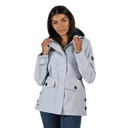 Regatta blue ninette hotsell waterproof jacket