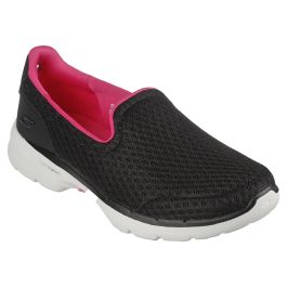 Skechers Womens Go Walk 6 Big Splash Lightweight Trainers Outdoor Look