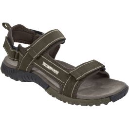 Trespass Mens Alderley Cushioned Adjustable Walking Sandal | Outdoor Look