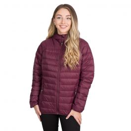 trespass womens trisha padded down jacket moss