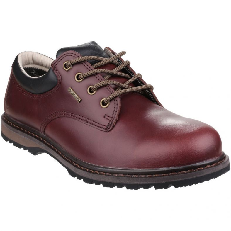 mens leather walking shoes uk