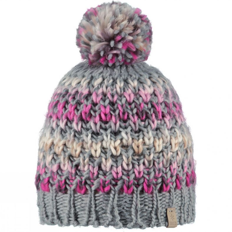 Barts Womens/Ladies Nicole Classic Knitted Walking PomPom Beanie Hat ...