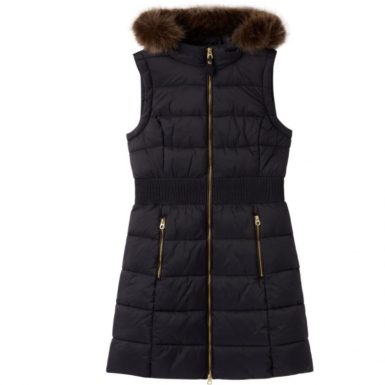 womens body warmer long