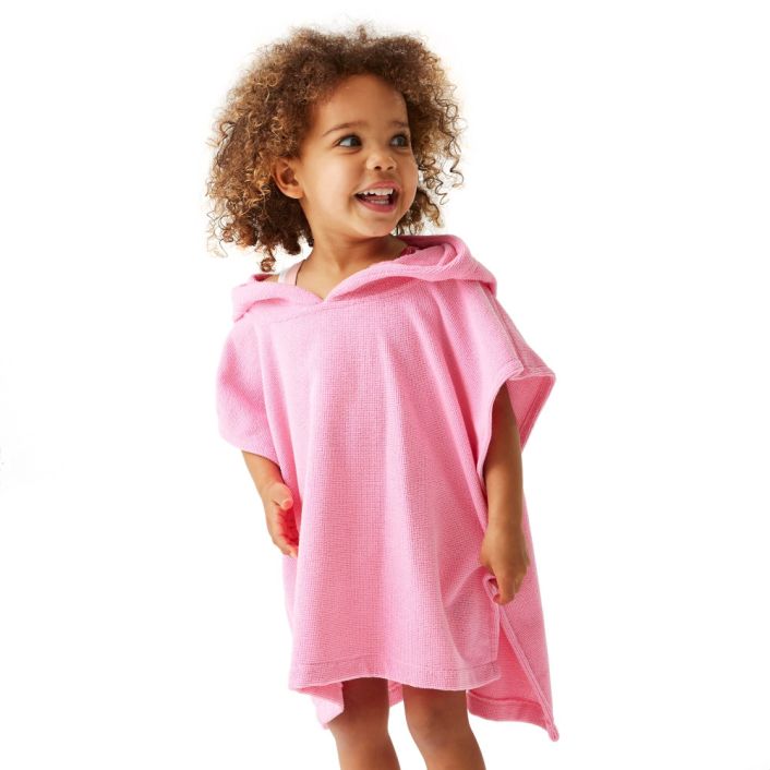 Regatta Girls Animal Hooded Towel Robe