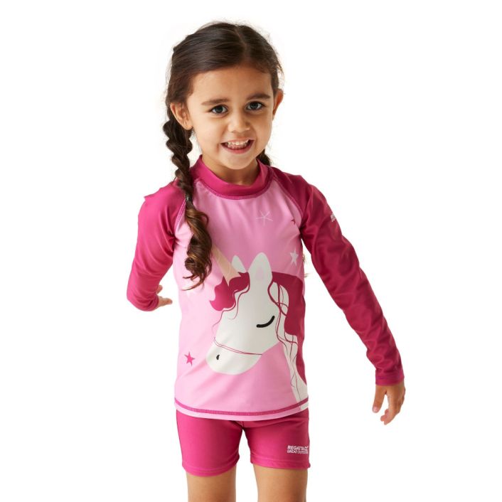 Regatta Girls Animal Rash Suit
