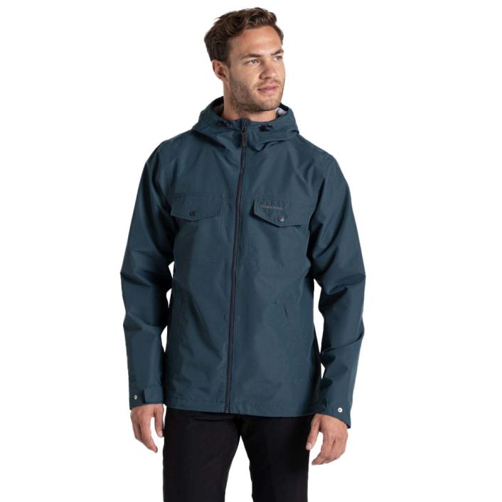 Craghoppers Mens Harslow Full Zip Waterproof Jacket