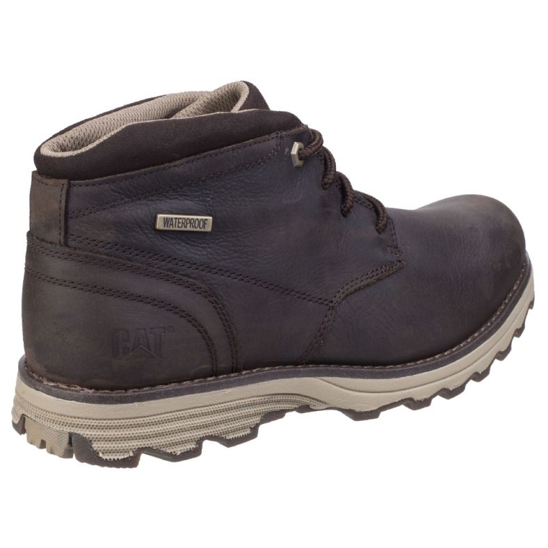 cat men's elude waterproof casual boots