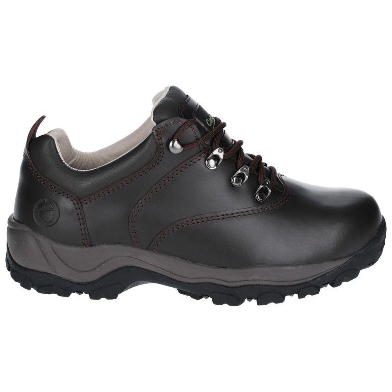 Cotswold Mens Winstone Waterproof Leather Low Walking Shoes Outdoor Look