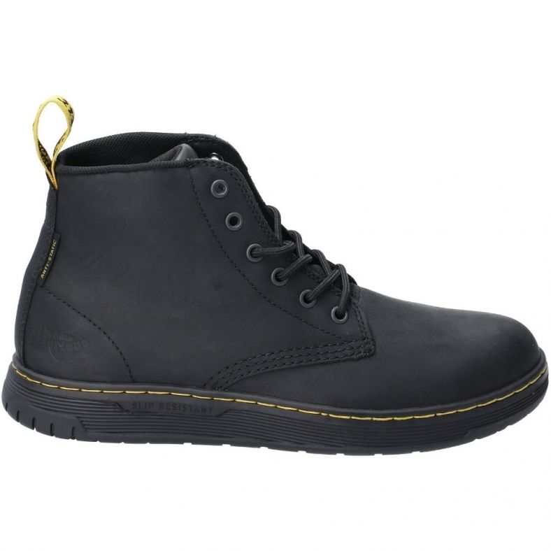 ledger slip resistant leather work boots