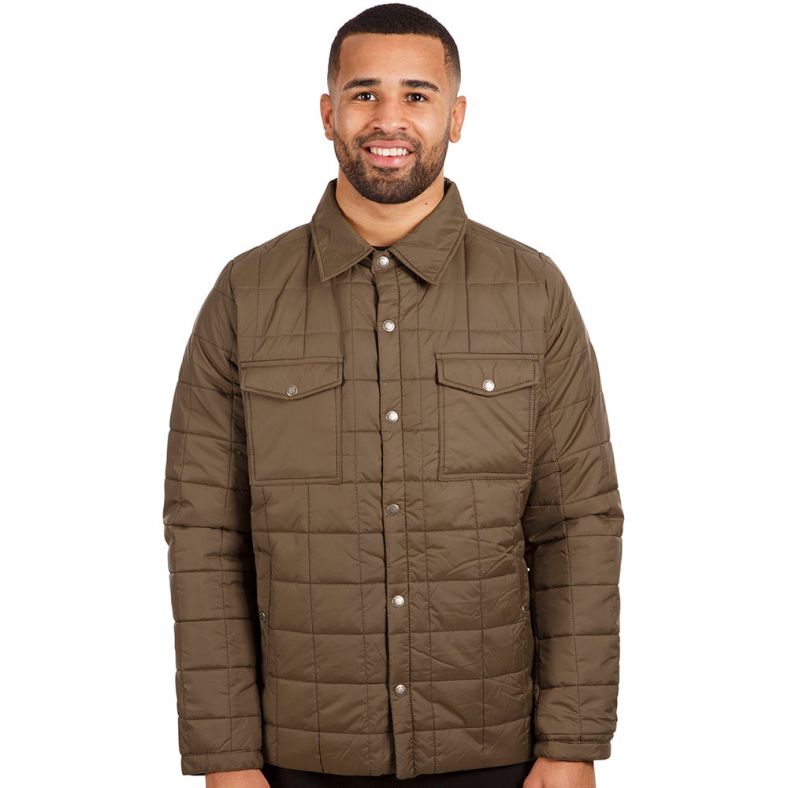 trespass quilted jacket mens