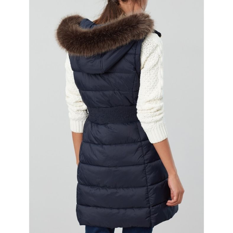 womens body warmer long