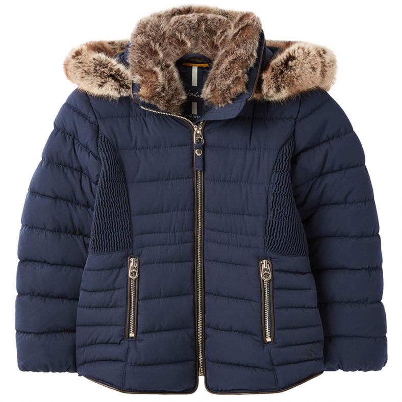 Joules Girls Gosling Warm Padded Jacket Coat