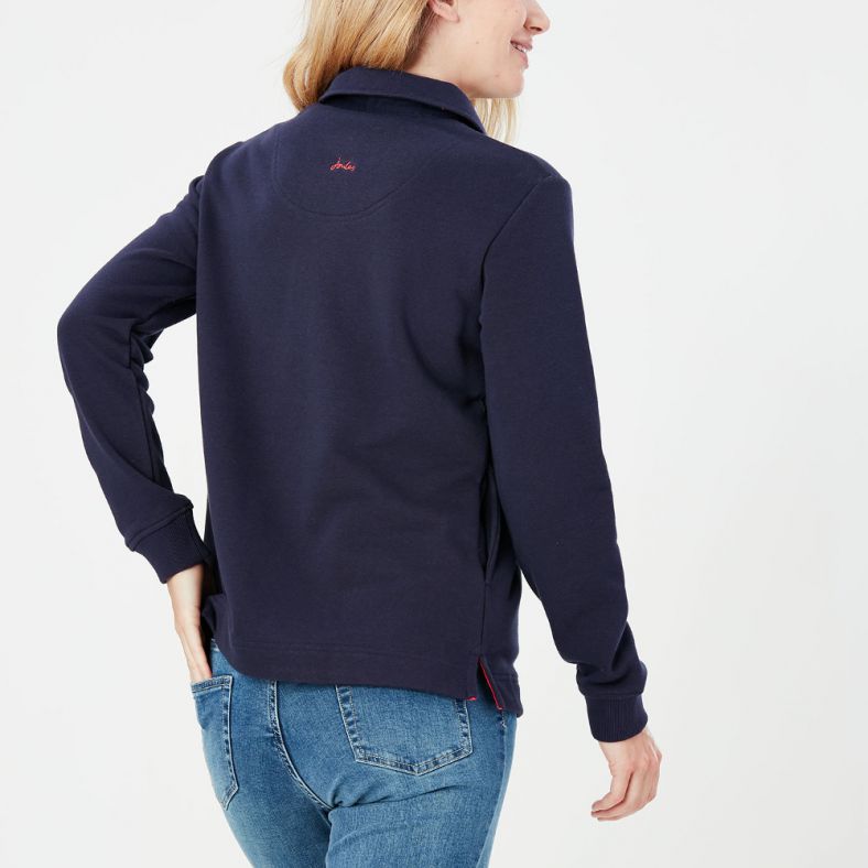 Joules beachy funnel online neck sweatshirt