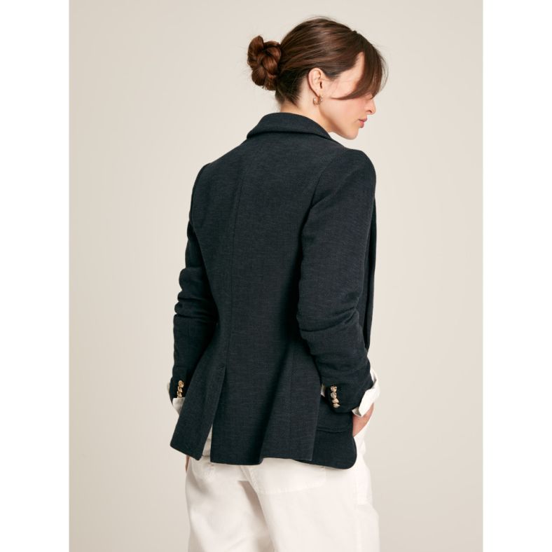 Joules black blazer best sale