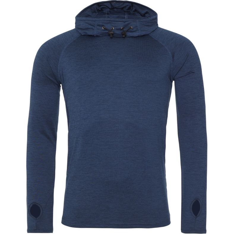 Outdoor Look Mens Cool Cowl Hooded Neck Top Sweatshirt Outdoor Look