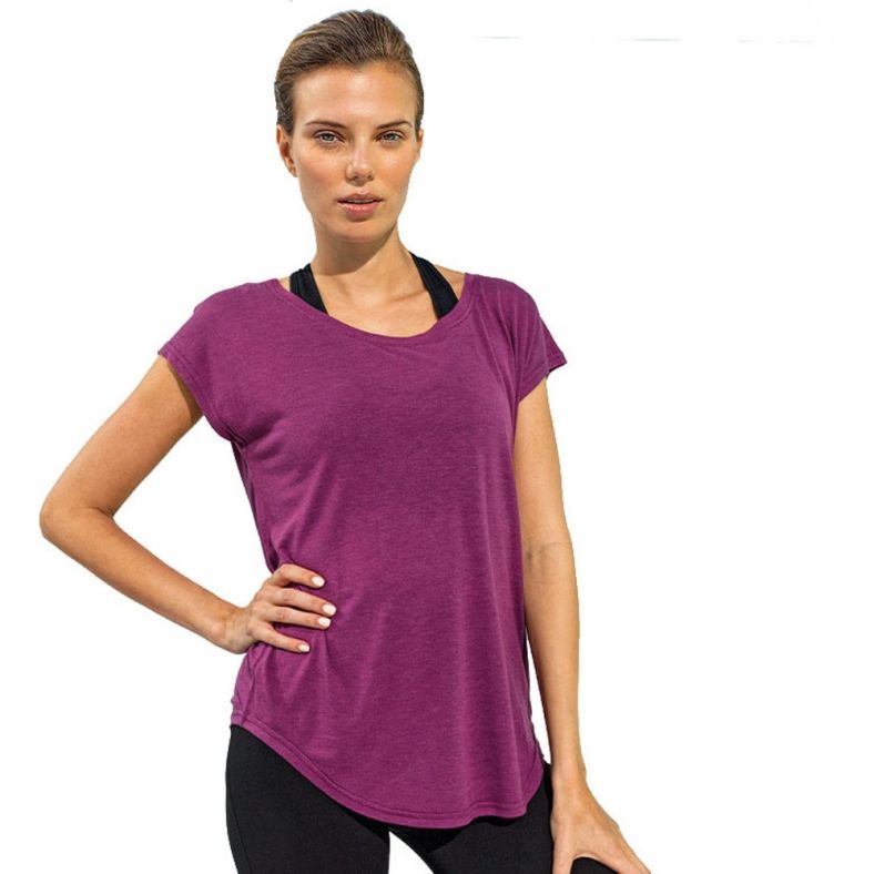 Outdoor Look Womens Lightweight Loose Fit Yoga Gym Top