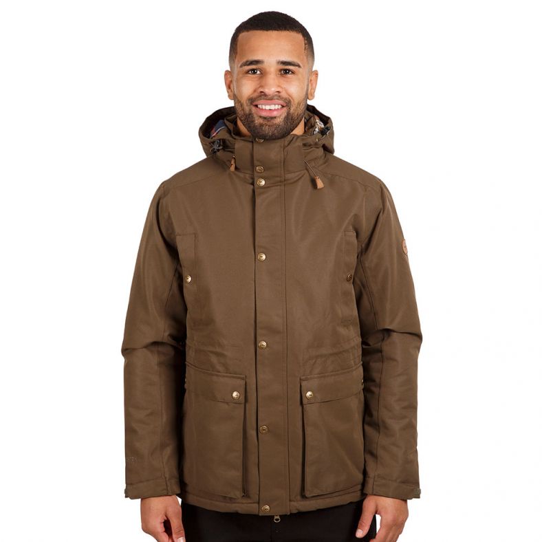 Trespass Mens Puxtoncombe TP75 Waterproof Insulated Jacket | Outdoor Look