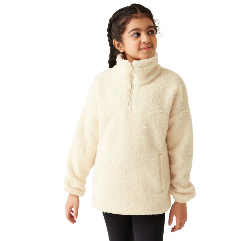 Regatta Girls Kaliza Half Zip Fleece Jacket Outdoor Look