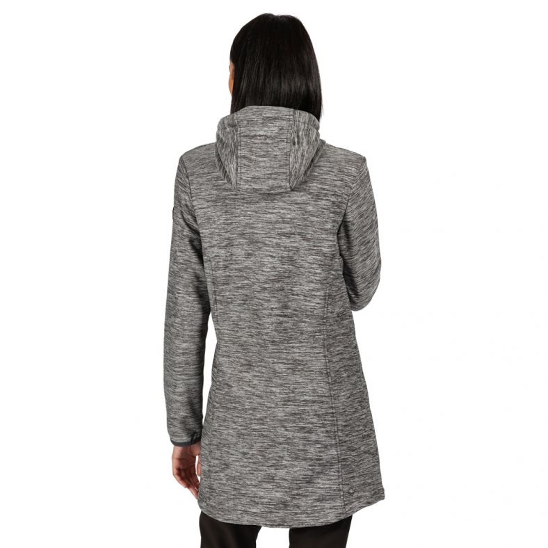 women's longline softshell jacket