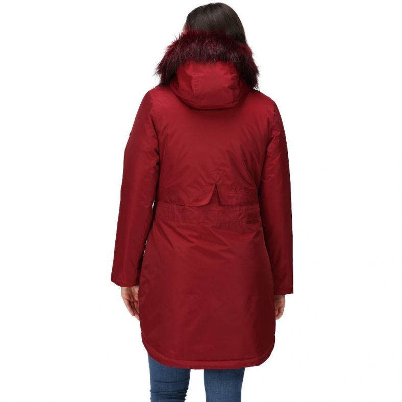 Regatta Womens Lyanna Waterproof Breathable Parka Coat Outdoor Look