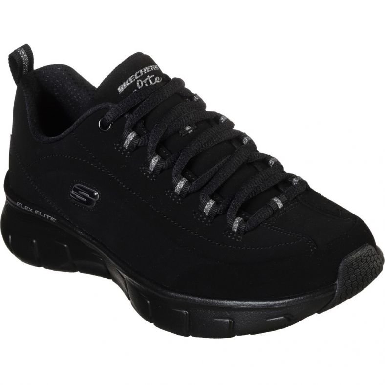 Skechers Womens Synergy 3.0 Out & About Leather Trainers | Outdoor Look