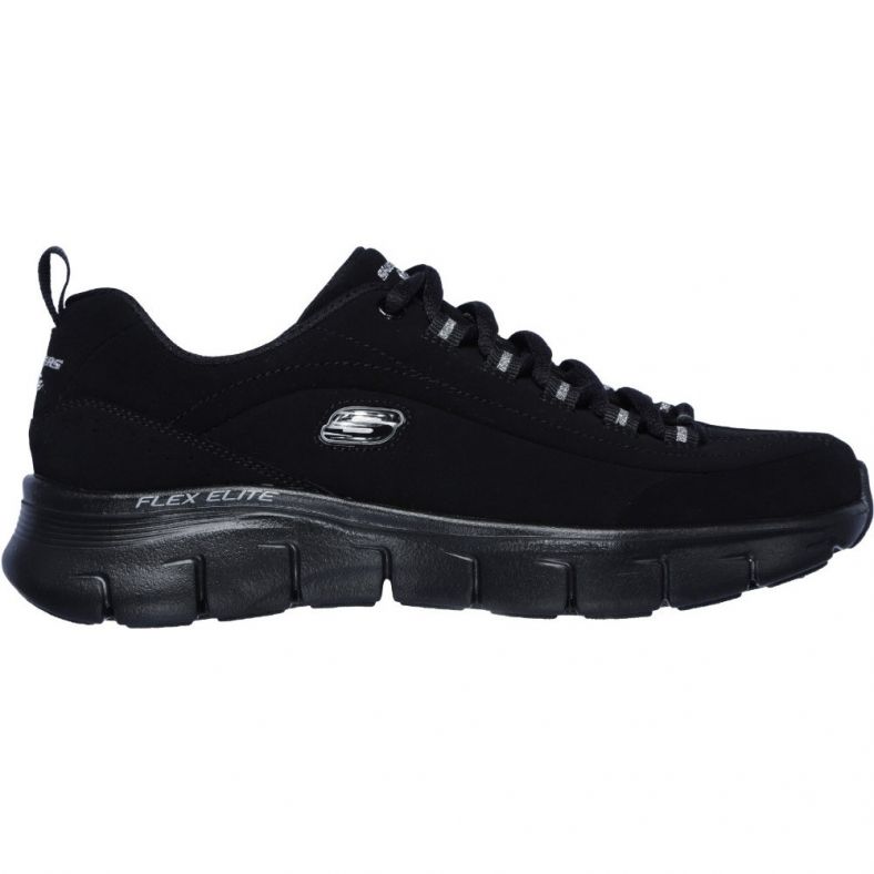 skechers womens leather trainers