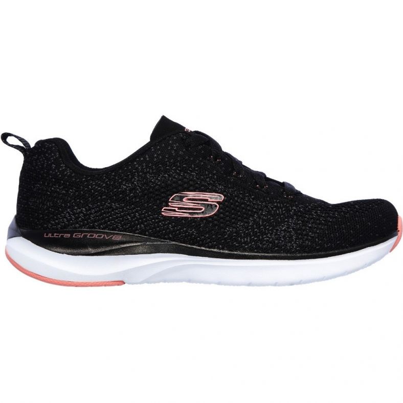 Skechers black 2024 ultra groove trainers