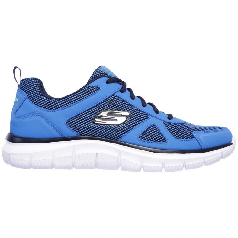 Skechers Mens Track Bucolo Leather Lace Up Sport Trainers Outdoor Look