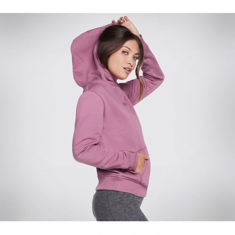 Skechers Womens Signature Pullover Comfortable Hoodie Outdoor Look