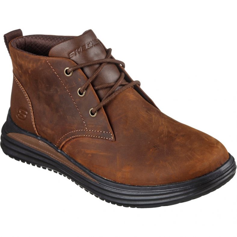 Skechers mens clearance ankle boots