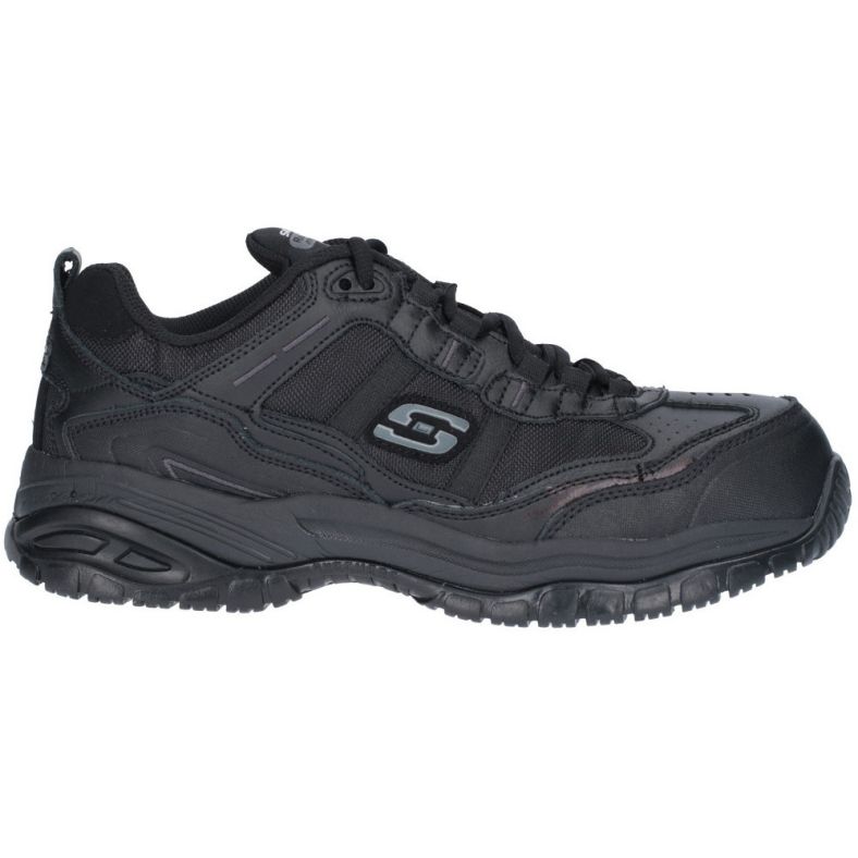 Skechers Mens Soft Stride Relaxed Fit Laced Safety Shoes Outdoor Look