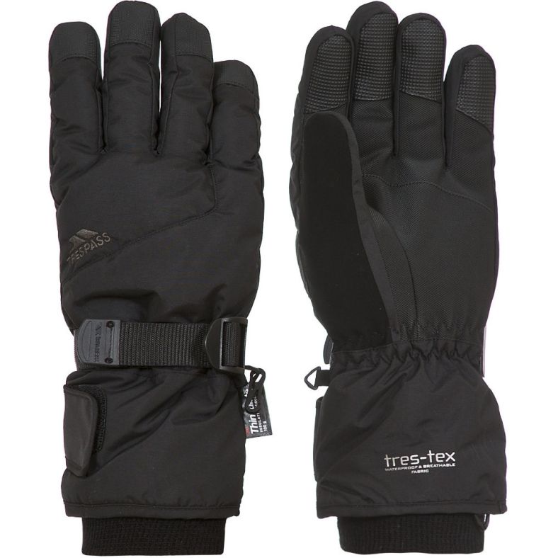 Trespass Mens & Womens/Ladies Ergon II Waterproof Breathable Gloves ...