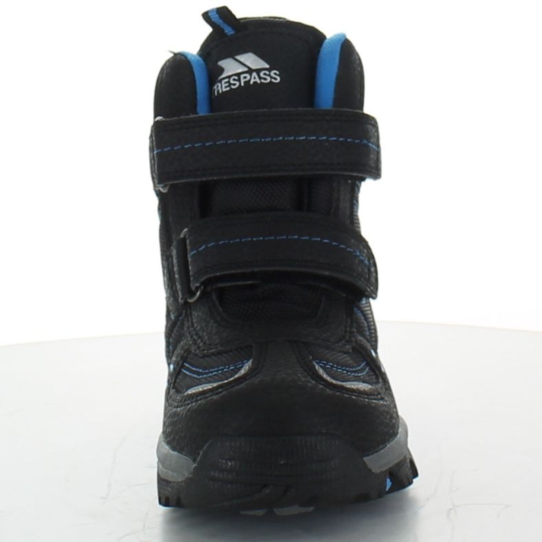 boys black walking boots