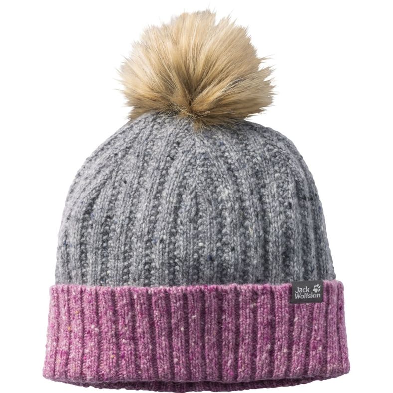 jack wolfskin bobble hat