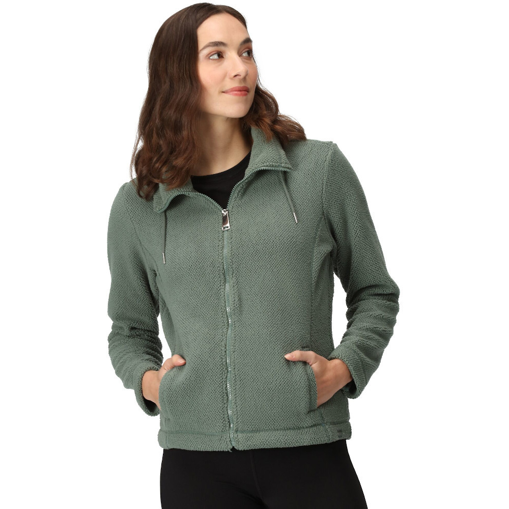 Regatta Womens Kizmit Full Zip High Pile Fleece Jacket