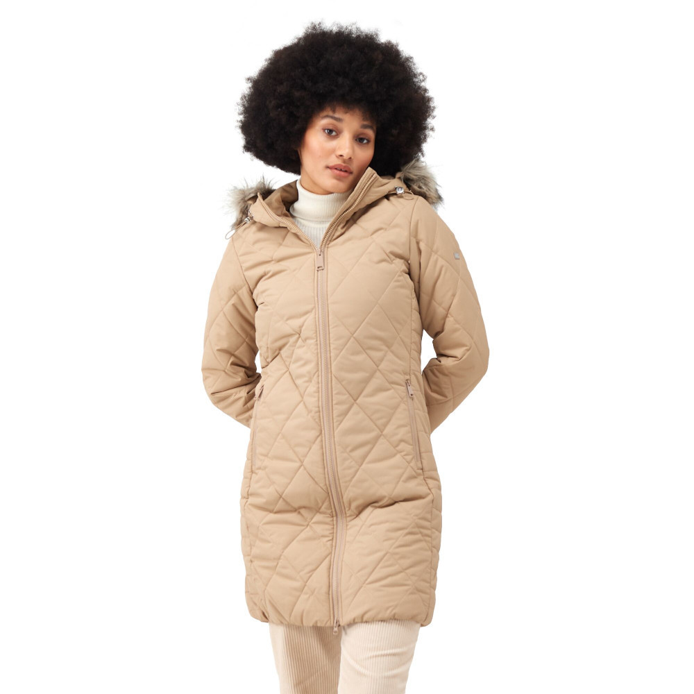 fritha ii thermoguard water repellent longline jacket