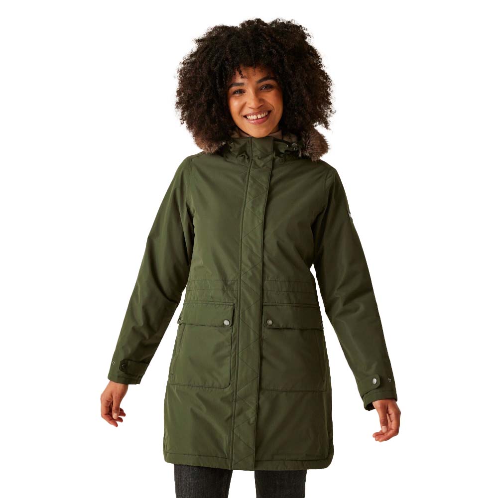Regatta Womens Sabinka II Breathable Waterproof Parka Jacket Outdoor Look