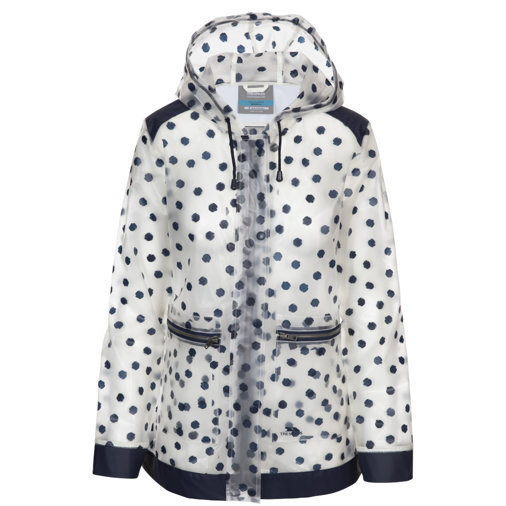 north face polka dot rain jacket