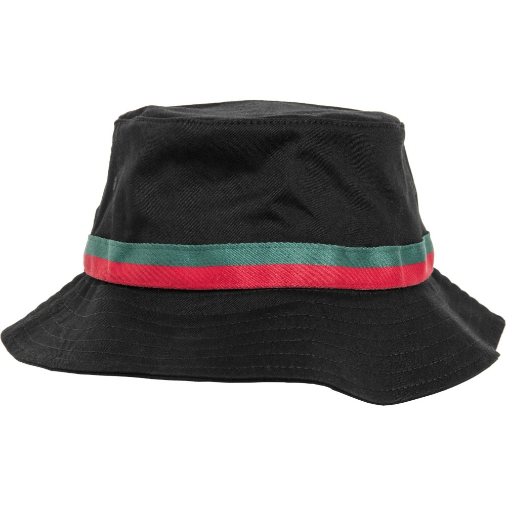 Flexfit by Yupoong Mens Stripe Fishing Bucket Hat