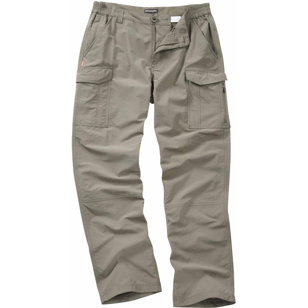 Craghoppers Mens NosiLife Cargo Trousers  Dark Sand  Outback Jacks Ireland