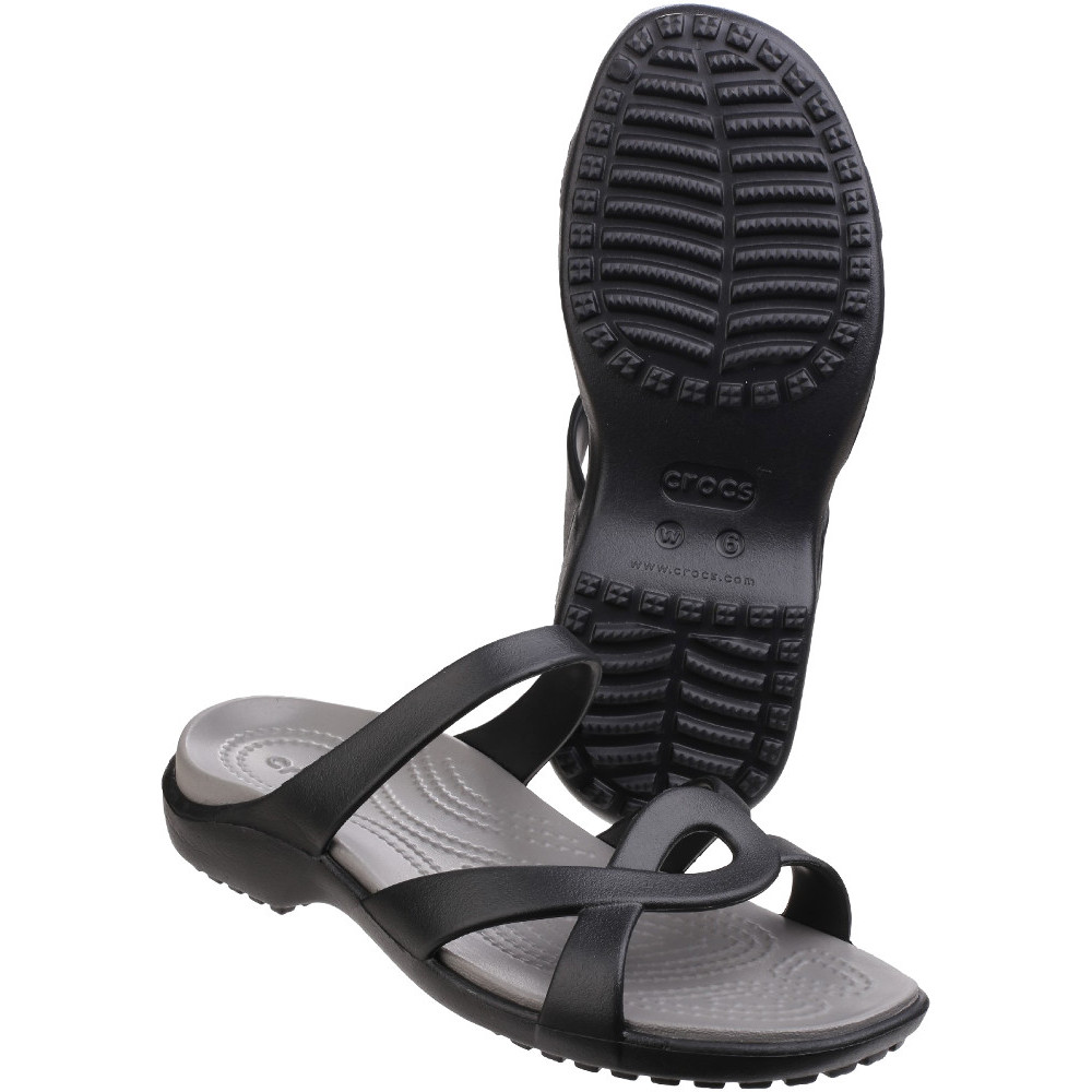 Crocs Womens/Ladies Meleen Twist Lightweight Croslite Foam Sandals |  Outdoor Look