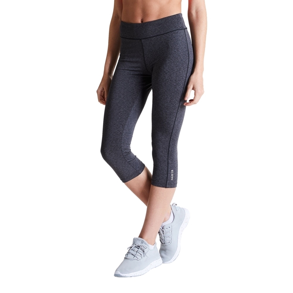 Dare 2b Womens Influential Lightweight 3/4 Gym Leggings