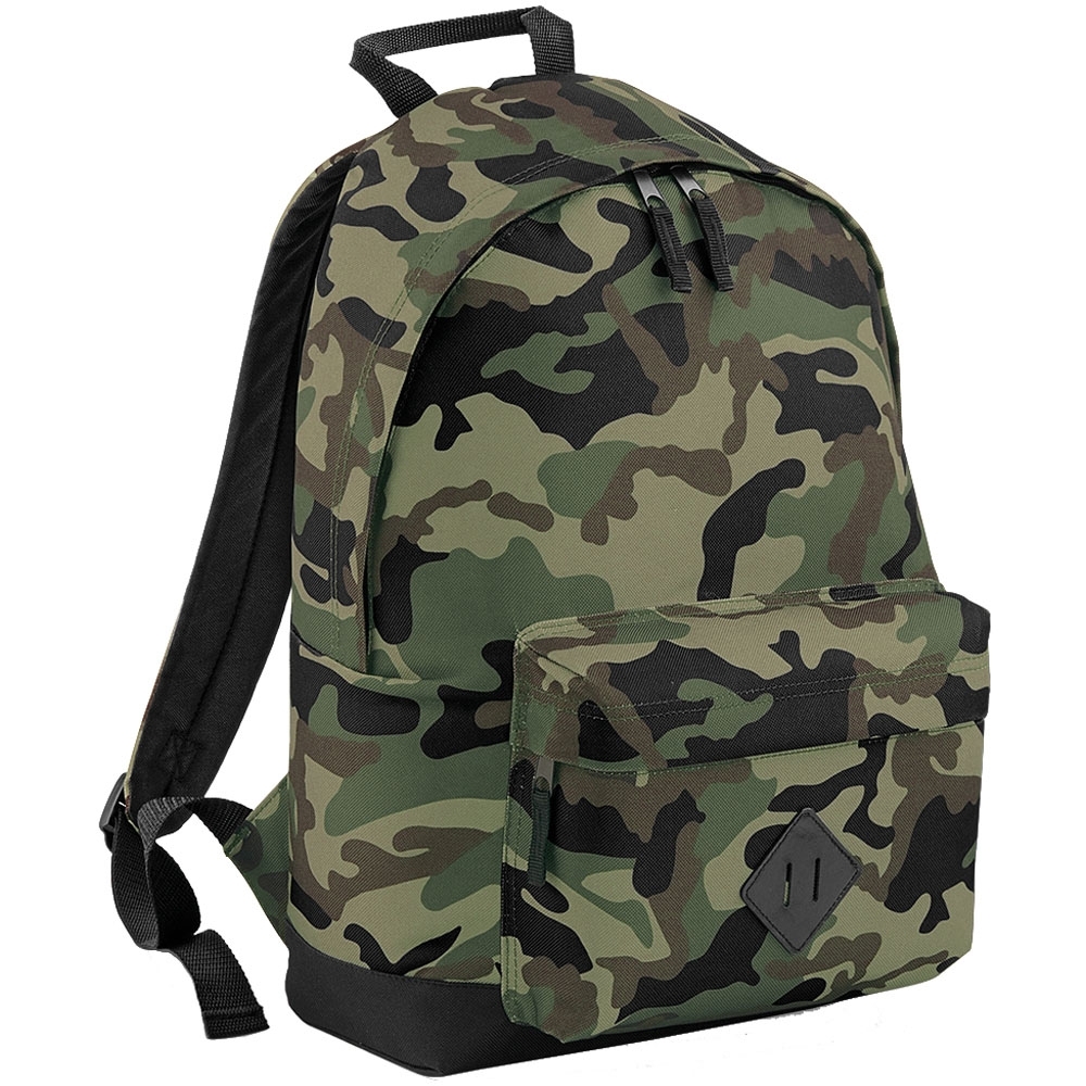 Outdoor Look Cam Padded 20 Litre Camo Backpack Rucksack Outdoor Look